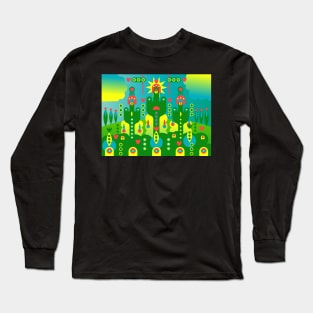 Cactus party Long Sleeve T-Shirt